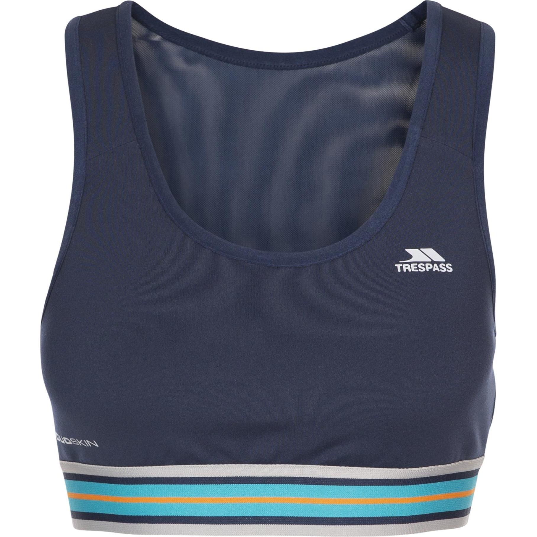 Trespass, Sport-BH, TESSIE - Damen Aktive Crop Top (S), Blau, S
