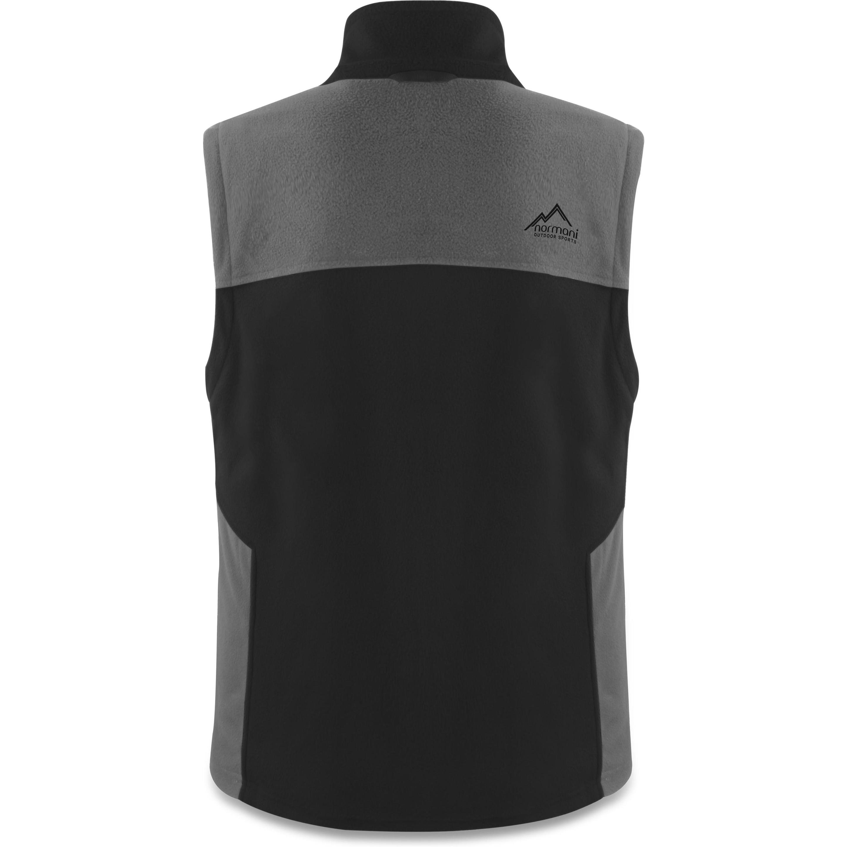 Thumbnail - Normani, Herren, Weste, Herren Fleeceweste Barrie - 1063, Schwarz, (7XL)