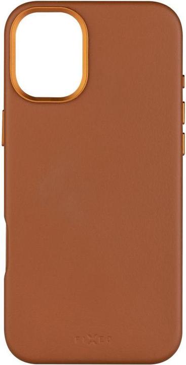 Actual product image Fixed MagLeather | Back | Apple | iPhone 16 Plus | Leather | Brown (Apple iPhone 16 Plus)