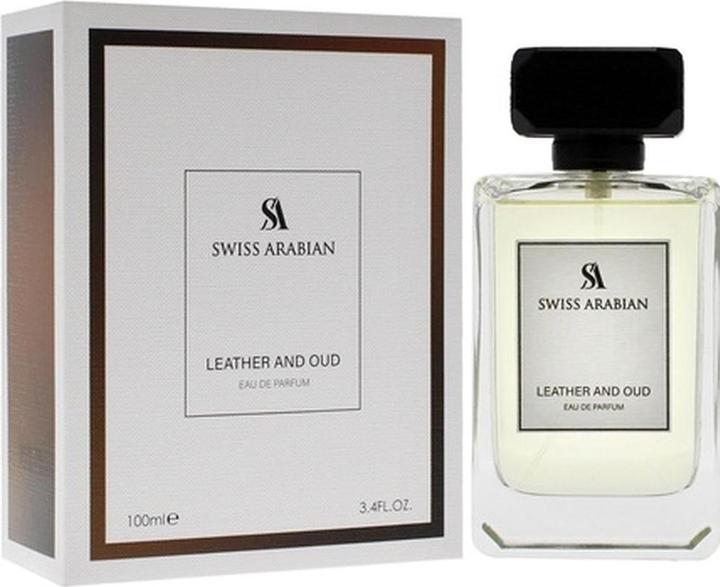 Actual product image Swiss Arabian Leather and Oud 1412 100ml EDP (Eau de parfum, 100 ml)