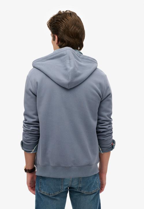 Produktbild Superdry Essential Logo Zip-Hoodie mit angerauter Innenseite (S)