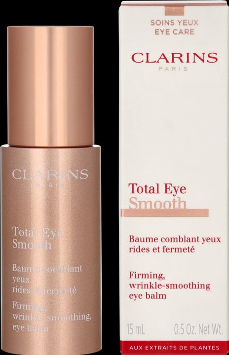 Actual product image Clarins Total Eye Smooth (Eye Care Cream, 15 ml, Day + Night)