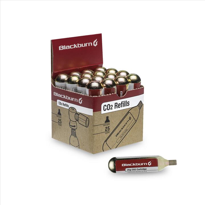 Immagine prodotto Blackburn Cartucce 25G CO2 Bulk 16 Pack (Cartucce CO2 di ricambio)