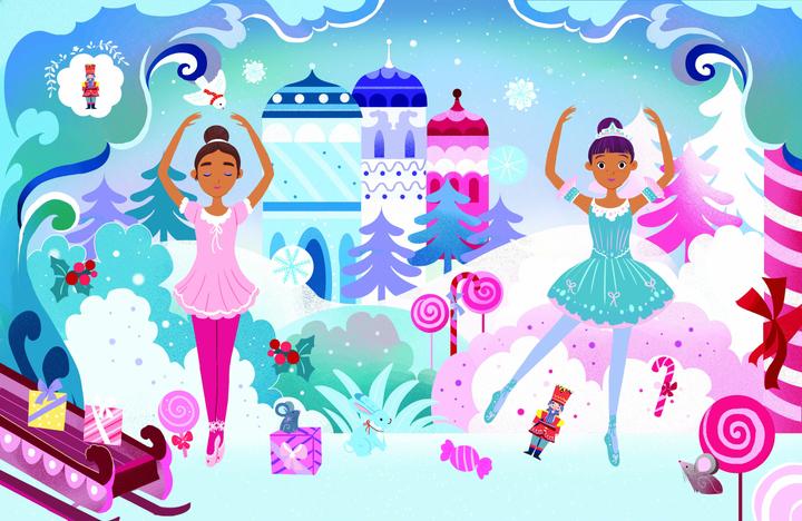 Produktbild Ballerina (Mein glitzerndes Stickerbuch)