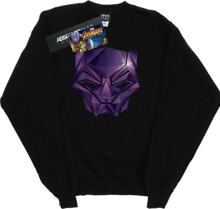 Produktbild Avengers Infinity War Black Panther Geometrisches Sweatshirt aus Baumwolle (3XL)
