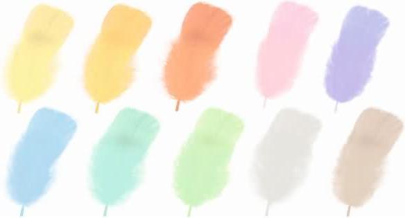 Actual product image Ursus Feathers 100g, Multicoloured