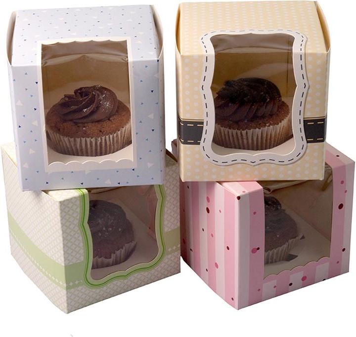 Folia Gebäck-Geschenkschachtel-Set Mini