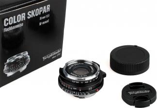Actual product image Voigtländer Color-Skopar 35mm / 2.5 Pancake II (Leica M, full size)