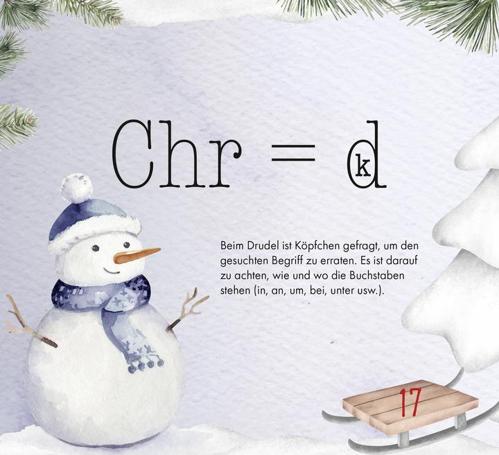 Actual product image 24 x ultimate puzzle fun for Advent