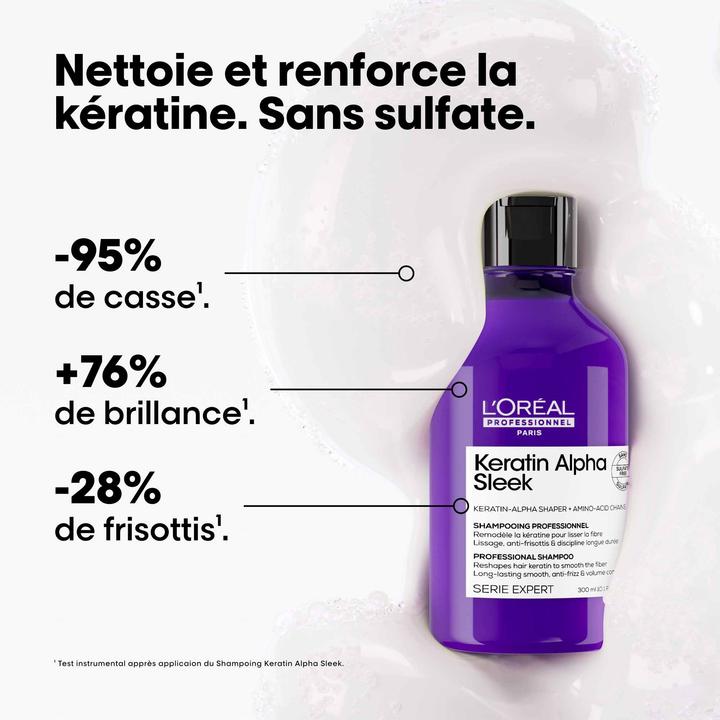 Actual product image L'Oréal Paris L'Oreal Serie Expert Keratin Alpha Shampoo 500ml (Liquid shampoo, 500 ml)