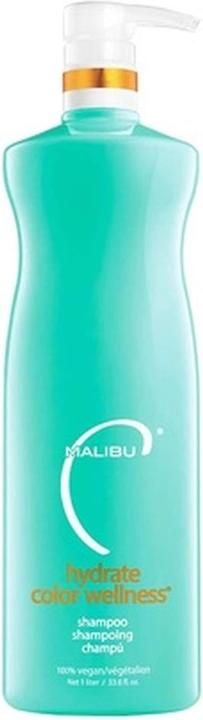 Malibu C Hydrate Color Wellness Shampoo 33.8 oz - Color Protect Shampoo für farbbehandeltes Haar (Flüssiges Shampoo)