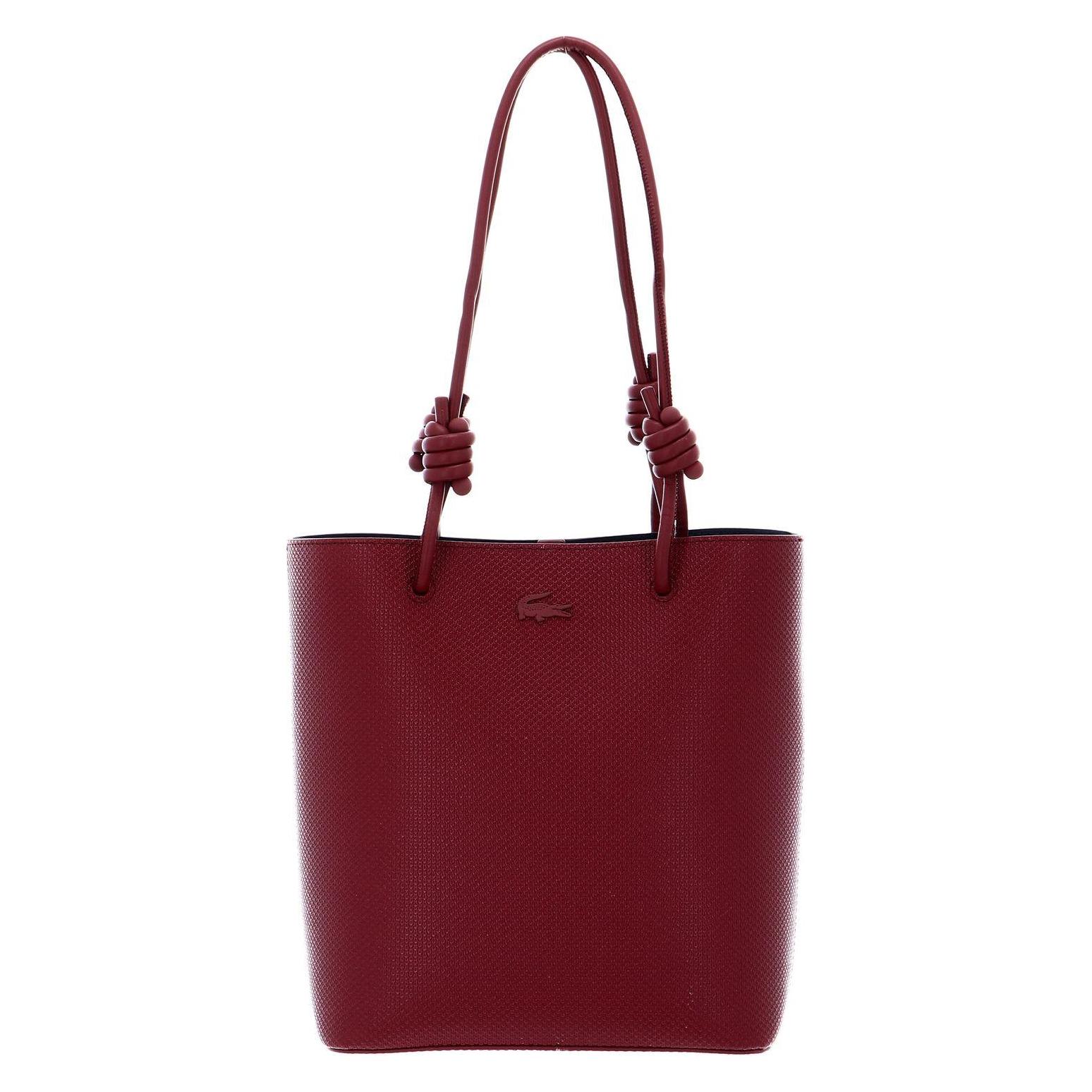 Lacoste, Damen, Handtasche, Chantaco Vertical Shopping Bag, Rot