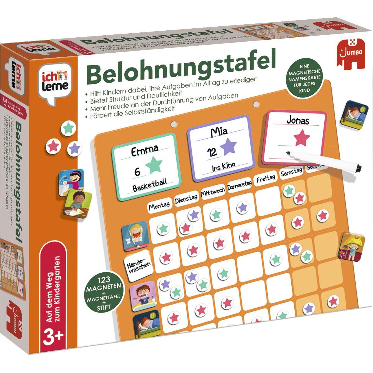 Jumbo Ich lerne Belohnungstafel (Deutsch)