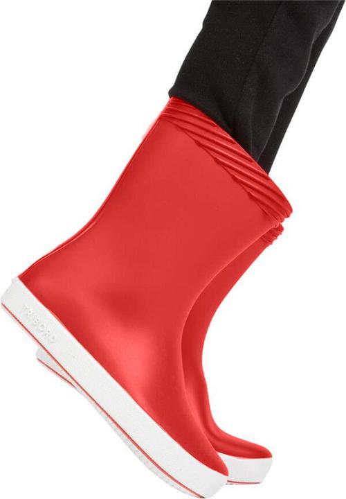 Tribord Botte de pluie pour la voile Enfant - 100 rouge