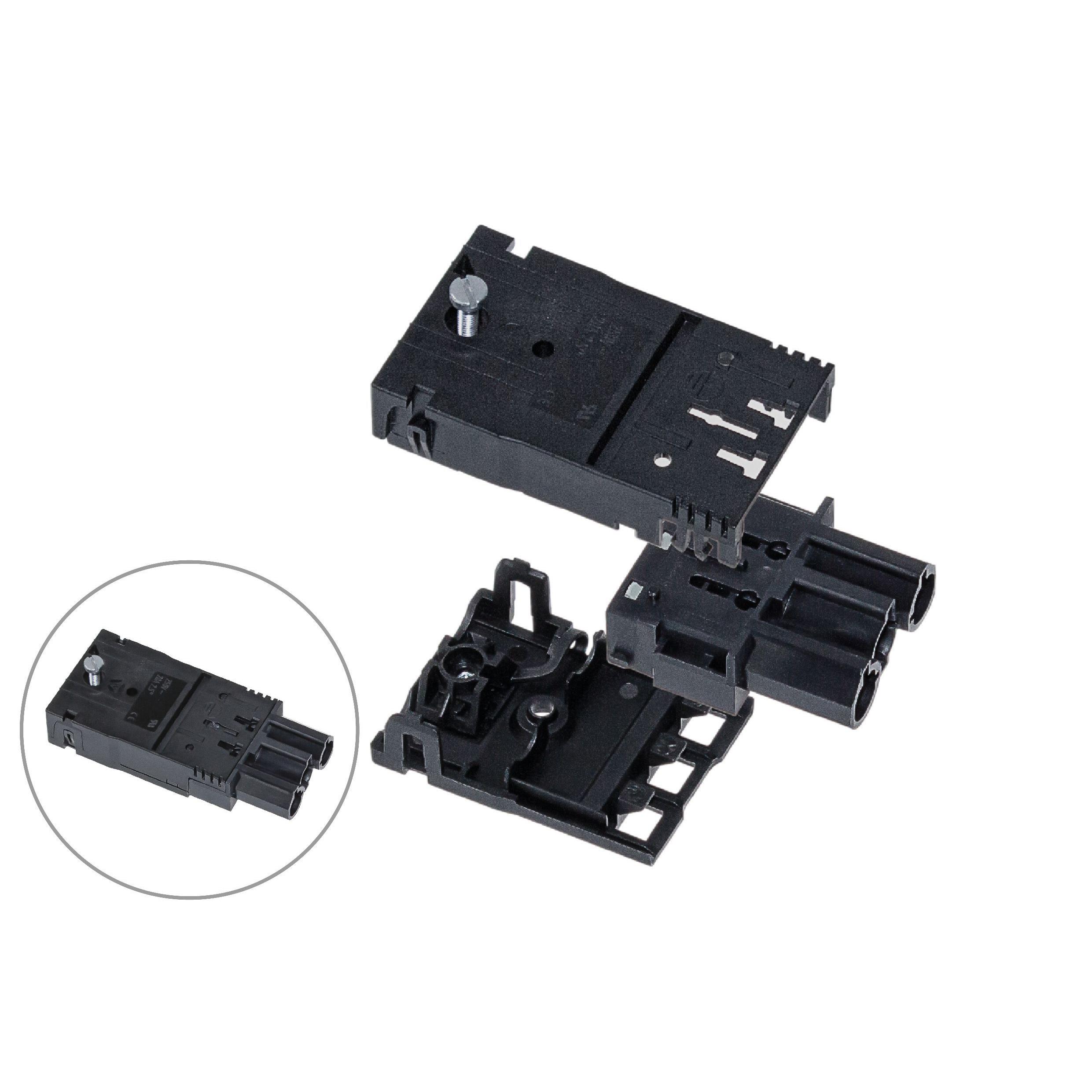 Led2work, Illuminazione da lavoro, Accessori di connessione È possibile montare la spina Wieland GST18 Uscita di corrente sul lato luce