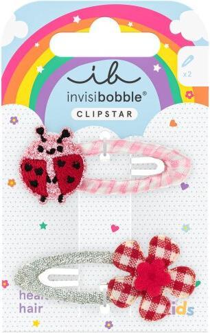 Image du produit Invisibobble pince à cheveux kids snap clip happy ladybird (2 pcs)