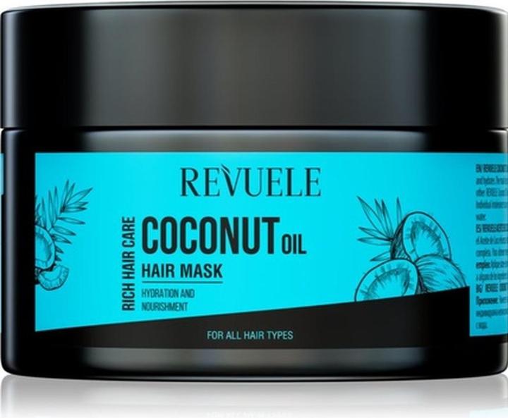 Image du produit Revuele Masque capillaire à l'huile de coco 360 ml - Masque capillaire nourrissant et hydratant (360 ml)
