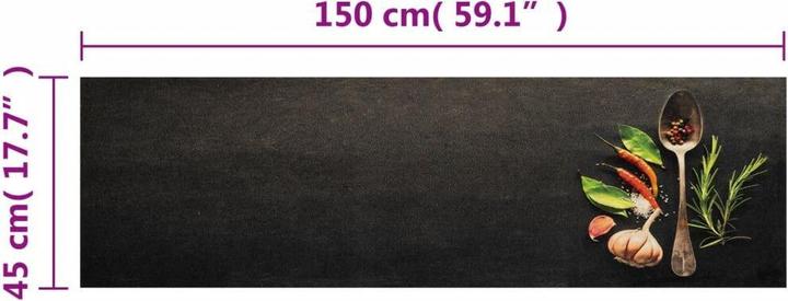 Produktbild vidaXL Küchenteppich (150 x 45 cm)
