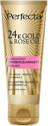 Perfecta 24k Gold Rose Fine Grain Facial Scrub 75ml (Reinigungslotion, 75 ml)