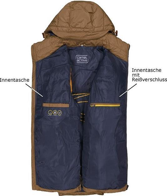 Immagine prodotto Camel Active Blouson trapuntato con cappuccio staccabile (58)