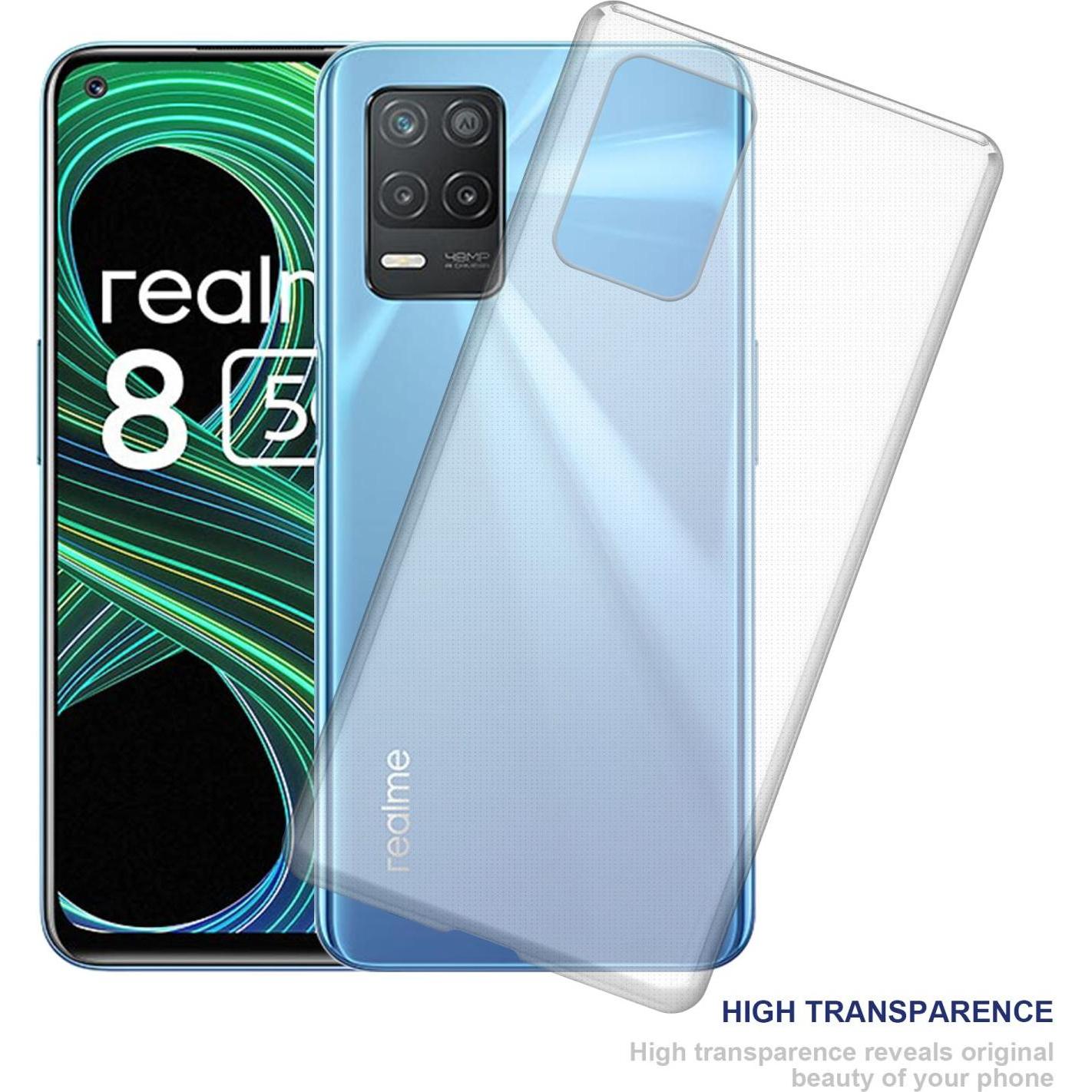 Thumbnail - Cadorabo TPU Ultra Slim AIR Hülle für Realme 8 5G / V13 / Q3 / Q3i / Narzo 30 5G (Realme V13, Realme Narzo 30 5G), Smart...