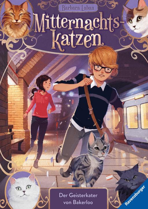 Productafbeelding Ravensburger Mitternachtskatzen, Band 4: Der Geisterkater von Bakerloo (Duits, Barbara Laban, Jérôme Pélissier, 2023)