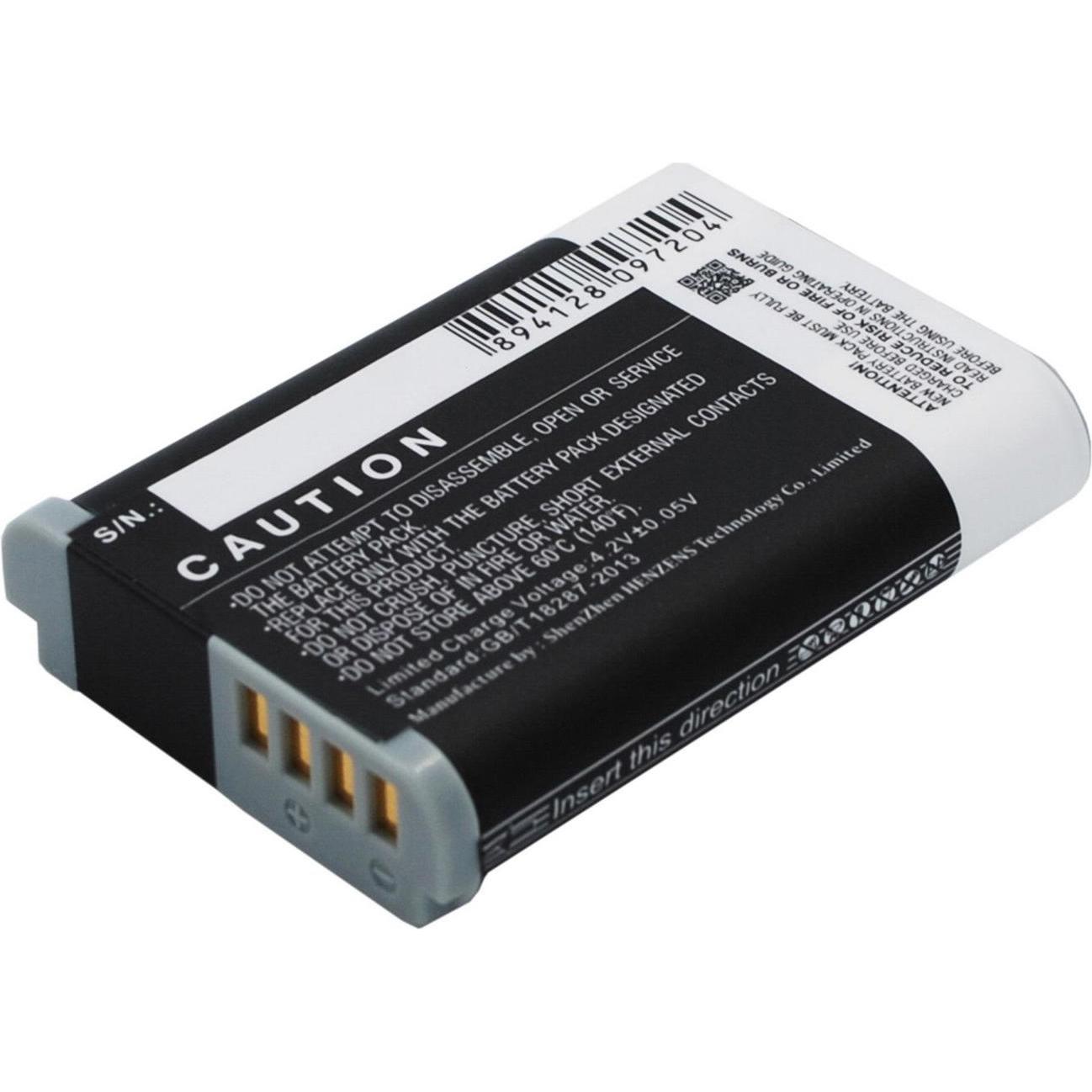 CoreParts Camera Battery for Canon, Kamera Stromversorgung, Schwarz