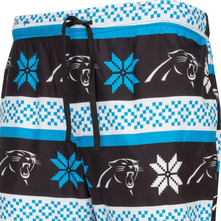Produktbild Foco NFL Winter XMAS Pyjama Schlafanzug Carolina Panthers - M (M)