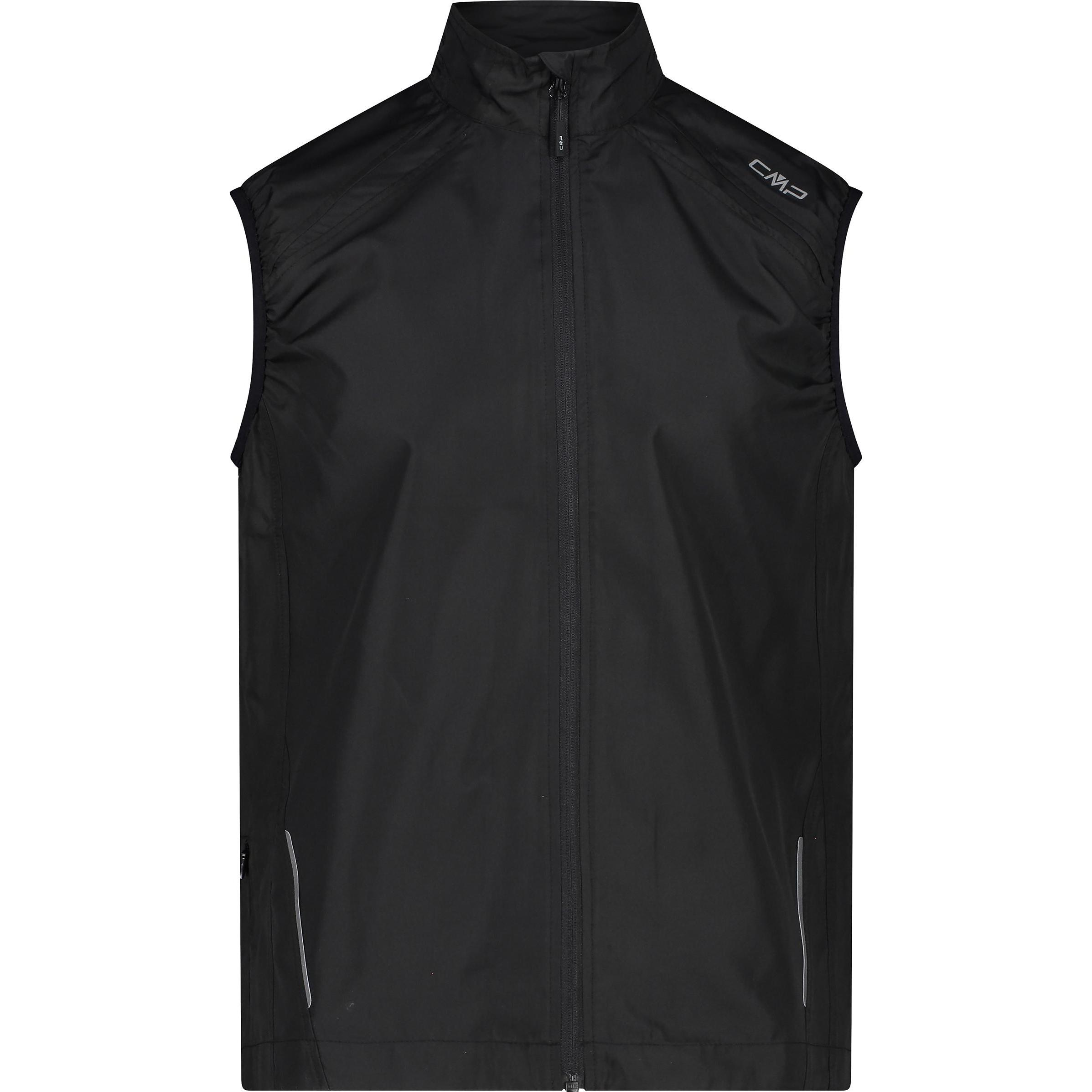 CMP Campagnolo, Herren, Weste, Windproof Weste, Schwarz, (48, M)