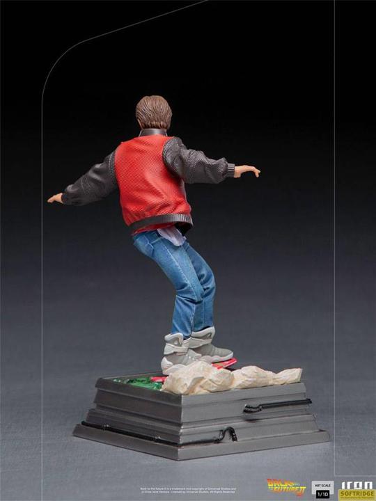 Produktbild Iron Studios Zurück in die Zukunft II - Art Scale: Marty McFly on Hoverboard - 1/10