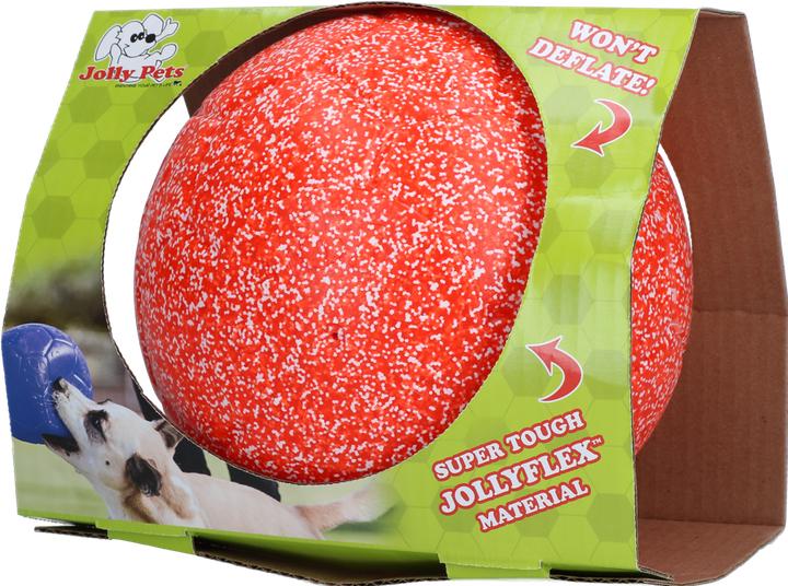 Immagine prodotto Jolly Pets Jolly Soccer Ball Orange/Weiss L (20 cm) (Palla giocattolo per cani)
