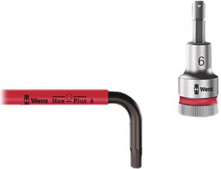 Actual product image Wera 3950/9 Hex-Plus Multicolour Imperial Stainless 1