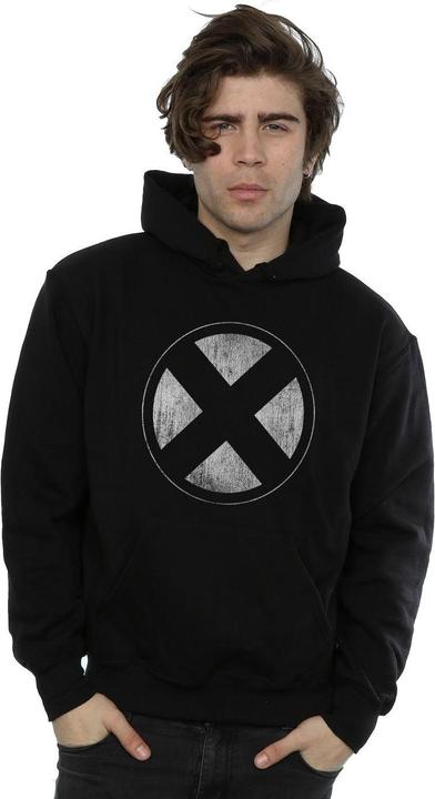 Image du produit - Sweat à capuche X-MEN DISTRESSED EMBLEM - Homme (XXL)