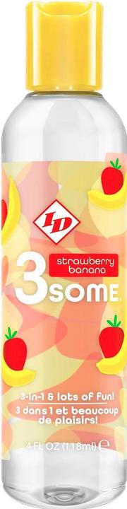 Actual product image ID 3some? 4 Fl Oz Strawberry Banana Bottle (118 ml)