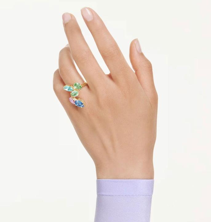 Produktbild Swarovski Damenring Gold (58)