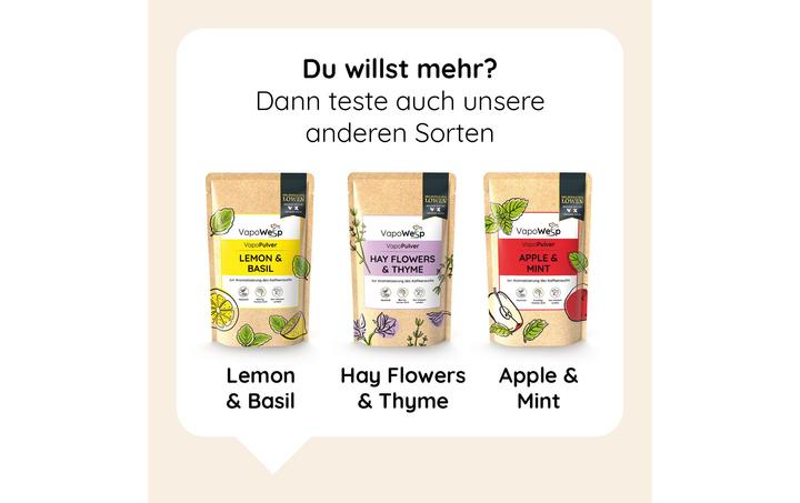 Produktbild Vapowesp Ersatzkräuter Orange & Rosmarin
