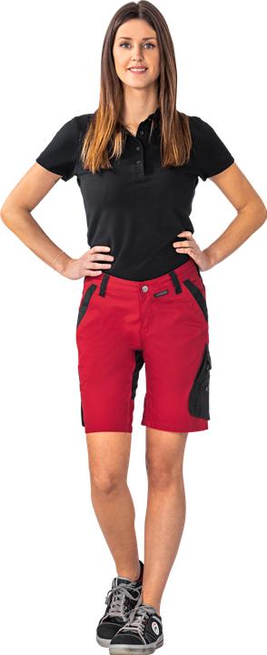 Actual product image Planam Ladies shorts red/black M L (L)