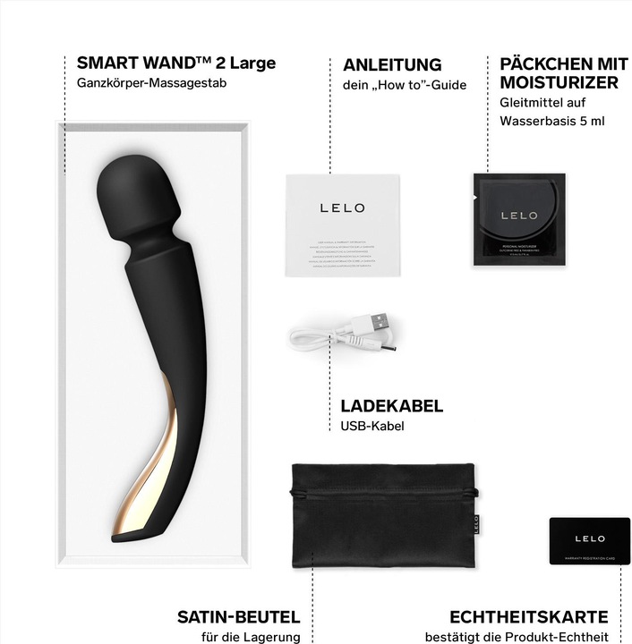Actual product image LELO Smart Wand 2 Large