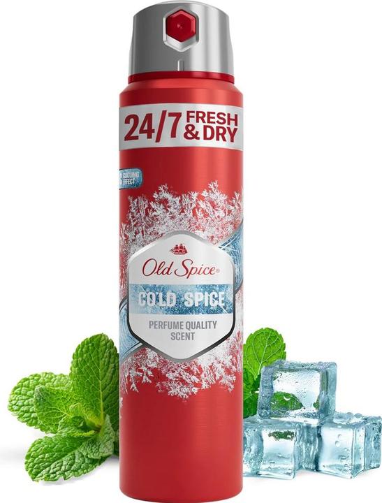 Actual product image Old Spice Cold Spice Antiperspirant Spray (Spray, 150 ml)