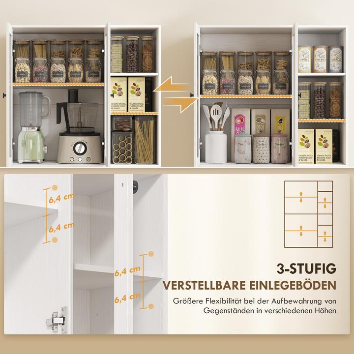 Immagine prodotto Homcom Armadio da cucina (90 x 35 x 172 cm)