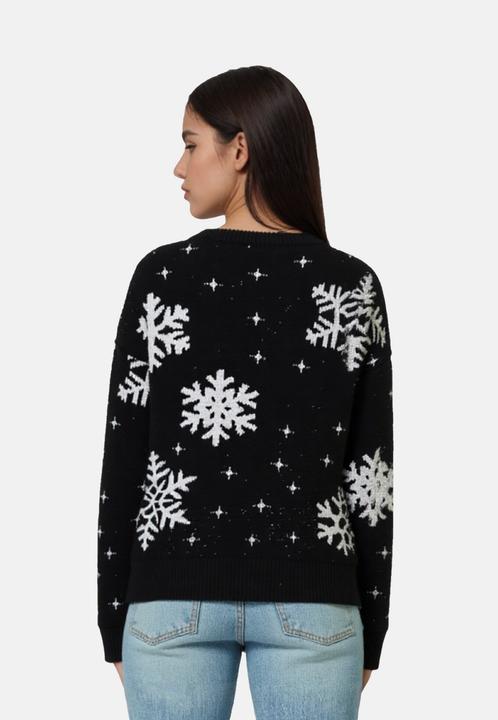 Actual product image Only Pullover XMAS ROLFA Strickpullover R-Neck (L)