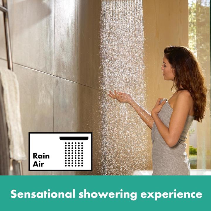 Actual product image hansgrohe Showerpipe CROMA SELECT S 280 1jet with shower thermostat matt black