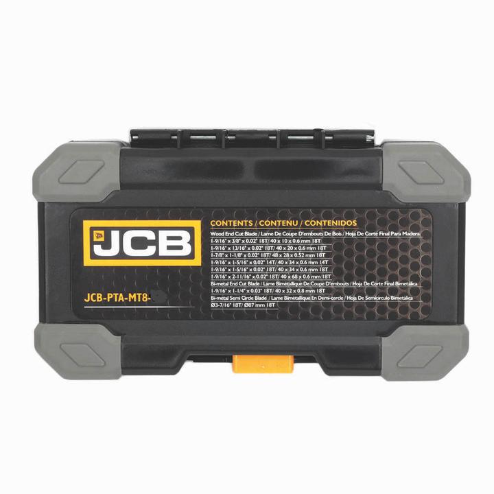Produktbild JCB 8-teiliges Multitool-Messer-Set