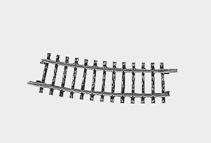 Produktbild Märklin H0 K-Gleis (ohne Bettung) 2223 (Spur H0)