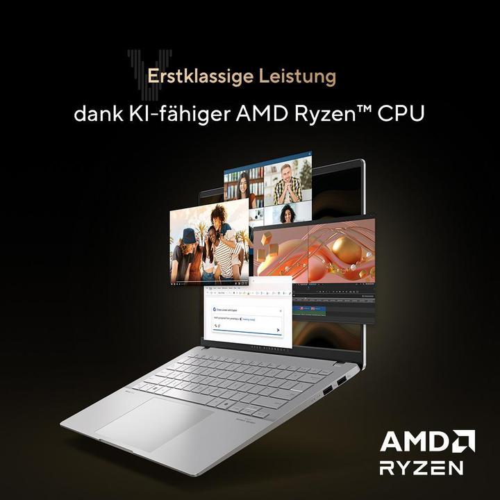 Image du produit ASUS Vivobook S 16 (16", 1000 Go, 32 Go, DE, AMD Ryzen 9 8945HS)