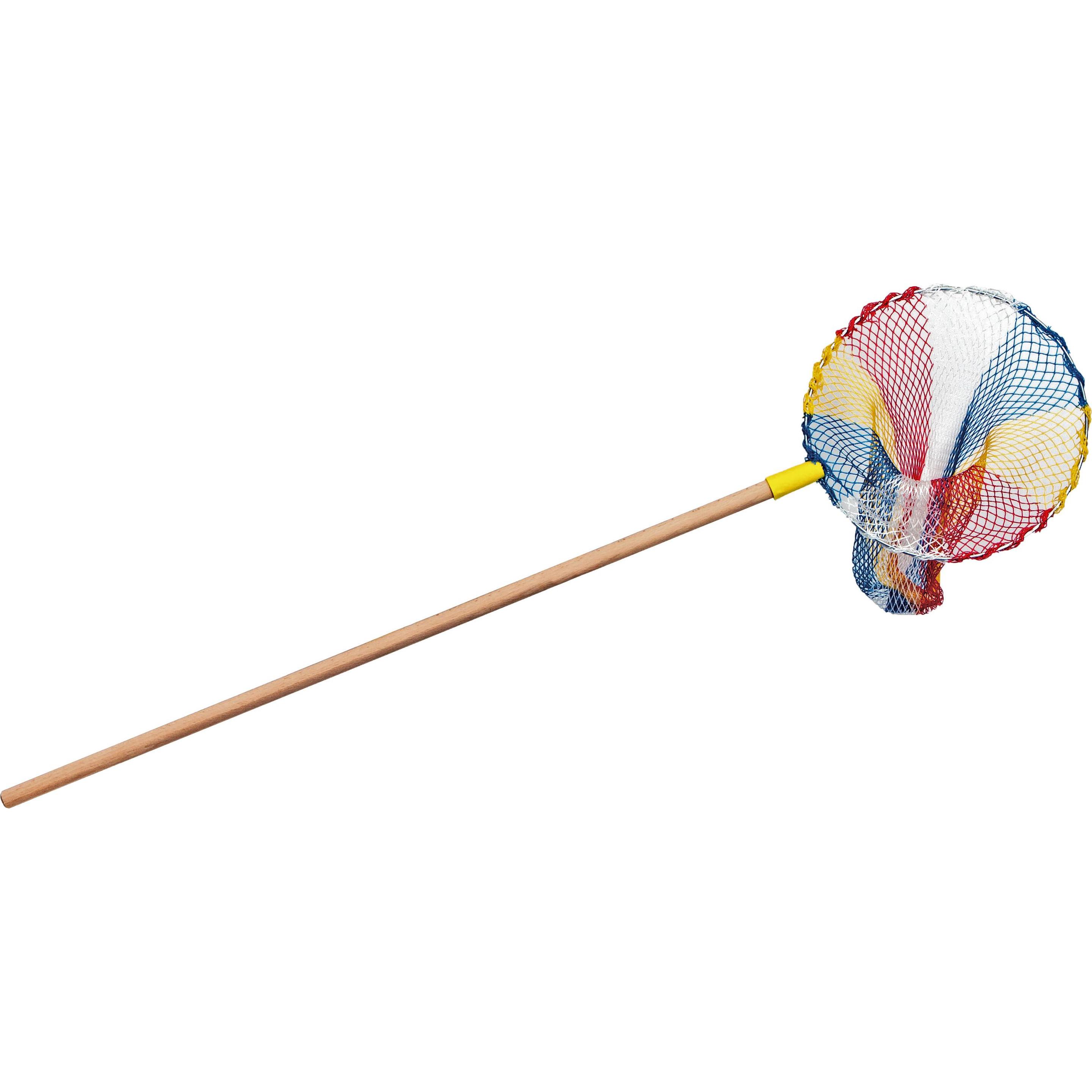Giobas Kescher D20x94cm farbig mit Holzstab