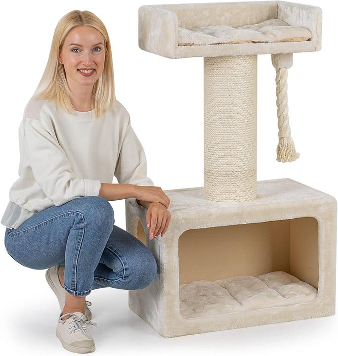 Produktbild Happypet Kratzbaum Katzen (Creme)