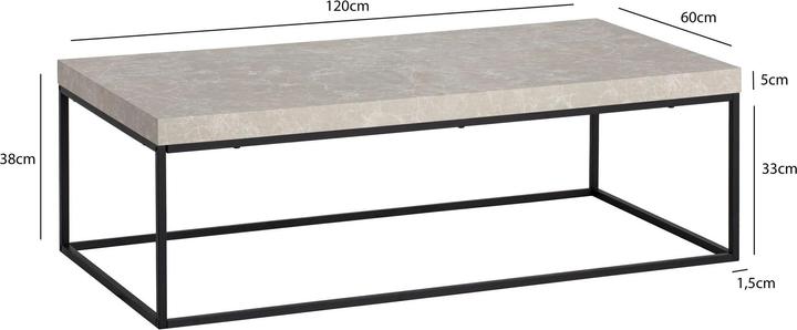 Productafbeelding Wohnling 120x60x38 (120 x 60 x 38 cm)