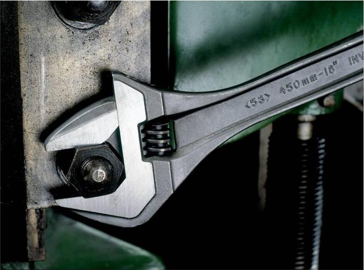 Produktbild Bahco Rollgabelschlüssel mit Zentralmutter, phosphatiert, 255 mm (30 mm)