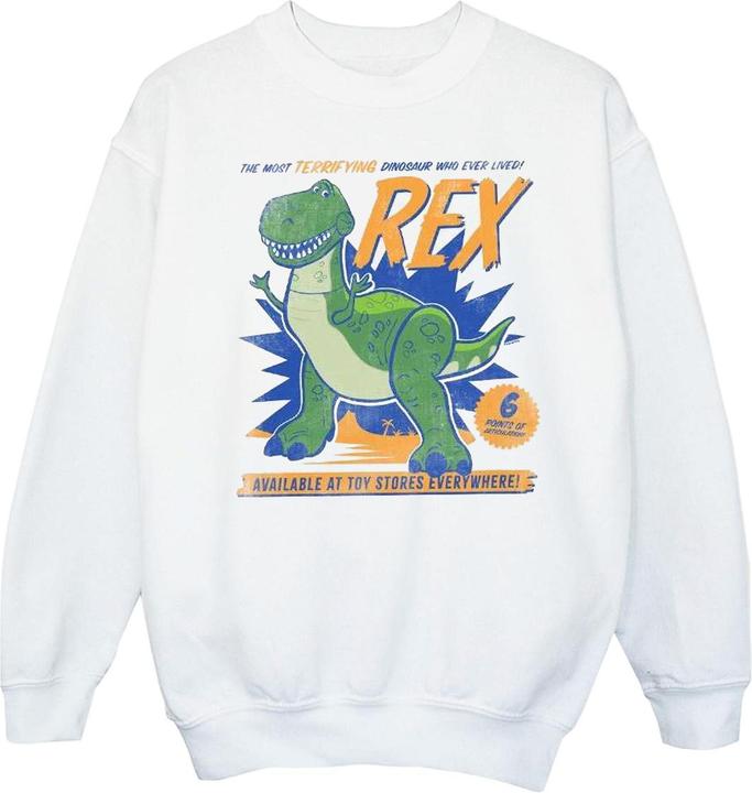 Produktbild Disney Toy Story 4 Rex Terrifying Dinosaur Sweatshirt Mädchen (140, 146)